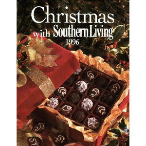 Christmas With Southern Living 1996 Hardcover Cookbook Decorations